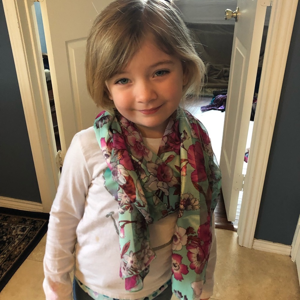 Floral Scarf